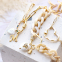 Making statement jewellery with zirconia lock charms! 