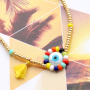 Get started with mini tassels for the best colourful bracelets! 