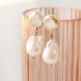 Make beautiful jewellery with large freshwater pearls, sophisticated stainless steel materials and bold clasps.