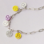 Get creative with these trendy plexx and DQ metal smiley charms