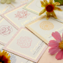 Create personalized bracelets with Birth Flower beads 