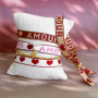 Get creative with ribbon text and smart bead stoppers