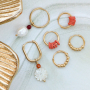 Create personalized earrings with stainless steel earrings creole