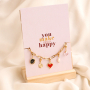Unique cotton bags and jewellery cards