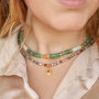 Get creative with natural stone beads disc