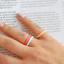 Combine various rings to create an elegant look