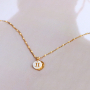 This way you can use shell pendants in your jewellery collection