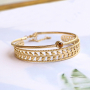 How to style these beautiful stainless steel bracelets