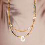 Get started and design necklaces with faceted beads