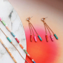 How to make matching necklaces and earrings