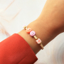 Inspiration for making necklaces with letter beads