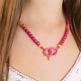 Design various pieces of jewellery with acrylic beads