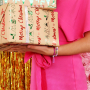 A Christmas collection with brightly coloured jewellery sets