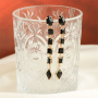 Tips for creating earrings using crystal glass earrings