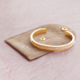 Get creative with bangle bracelets and ribbon