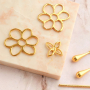 Get creative with DQ metal charms and connectors