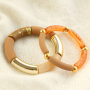 Get started with various acrylic tube beads