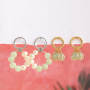 Create stylish earrings with stainless steel earrings with pin