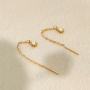 Getting started with stainless steel earrings creoles and stainless steel earrings with chain
