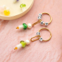 Inspiration for designing earrings and necklaces with glass beads