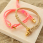 Get creative with maritime cord for the most beautiful bracelets