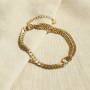 How to combine anklets and bracelets this summer