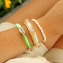 Get creative with acrylic tube beads matt summer and AB coating