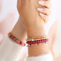 Bracelets inspiration with acrylic beads