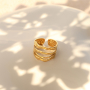 Tips for combining ready-made stainless steel rings