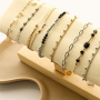 Here's how to combine these stainless steel bracelets and earrings