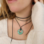 Trendy macram&eacute; bead cord braided for the most beautiful necklaces 