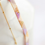 Minimalistic jewellery with Miyuki delicas