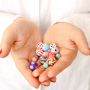 Get creative with wooden beads