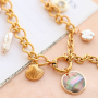 Just arrived! freshwater pearls charms and connectors