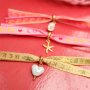Inspiration time with ribbon text and unique jewellery cards