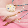 Make beautiful necklaces, bracelets, and phone cords with trendy cord