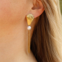 Mix and match stainless steel earrings