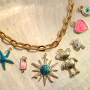 Mix & match: create beautiful jewellery with Brass TQ metal charms
