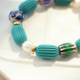 Create a statement collection with acrylic beads and charms