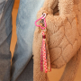 Create unique bracelets, keychains, and gifts with ribbon text 