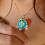 Mix & match with acrylic beads and golden details