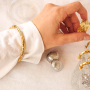 Get creative with stainless steel earrings and bracelets