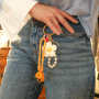 Create colourful necklaces and bracelets with bandana ribbon