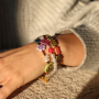 Colourful designs with Czech glass beads