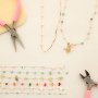 Create an elegant collection with stainless steel findings belcher chain