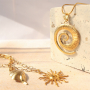Be inspired! Large stainless steel charms