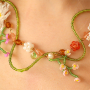 Get started with crocheted glass beads