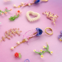 Get started with crocheted glass beads