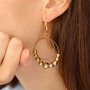 Create beautiful earrings with stainless steel findings