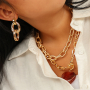 Create bold jewellery with aluminium belcher chain